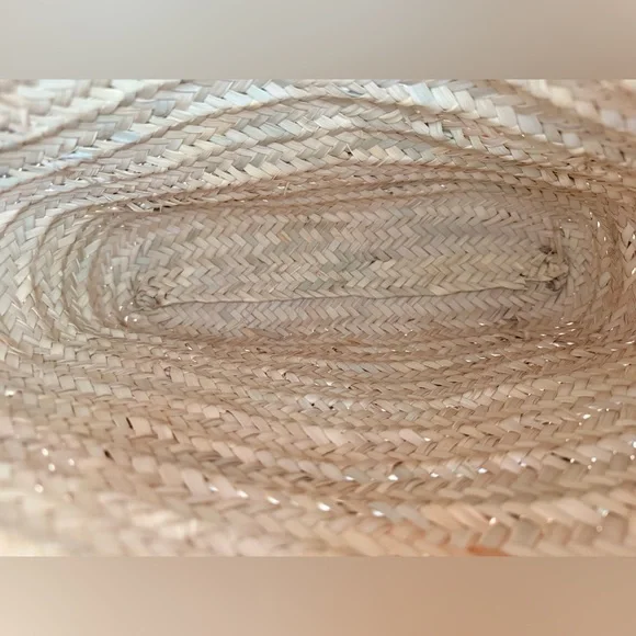 NWOT Authentic Handmade French Straw and Leather Basket Backpack | O/S - Picture 9 of 14